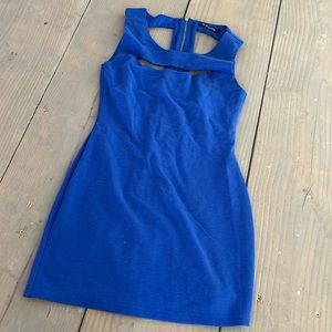 3/$25 Foreign Exchange Boduvon Cutout Mini Dress Size Small